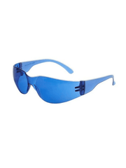 Clear wraparound sunglasses
