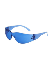 Clear wraparound sunglasses