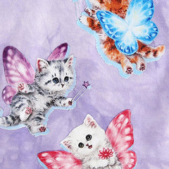 Kurzes Top mit magischem Kätzchen