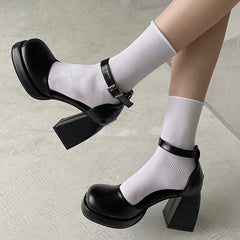 Mary Jane Plateau-Pumps