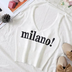 Milano Strick-Tanktop