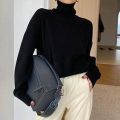 Minimalistischer ästhetischer Herbstpullover