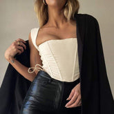 Minimalistisches ästhetisches Korsett-Top