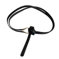 Minimalistischer ästhetischer Ledergürtel