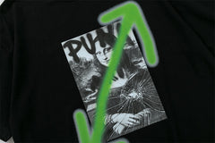 Mona Lisa Baumwoll-T-Shirt