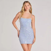 Vestido mini ajustado con corte entallado Sequ Dress