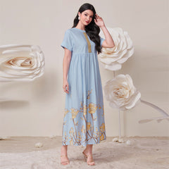 Elegant Casual Dress Robe