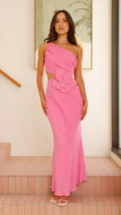 Vestido tubo ajustado de color liso