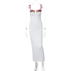 Arrival Embroidered Lace Sling Dress