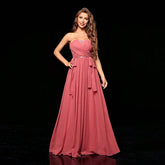 Dress Bridesmaid Dress Long Slim Fit Slimming Toast Dress Graduation Performance Dress Supply