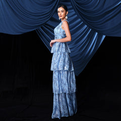 Vestido de noche elegante sin mangas con escote en V y lentejuelas para cóctel y dama de honor