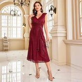 Socialite Sequ Backless Dress Slimming Cocktail Formal