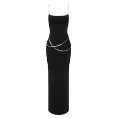Simple Chain Maxi Dress Party Dress Evening Dress Sexy