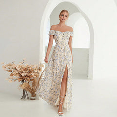Dress Cocktail High End Affordable Luxury Small Welcome Toast Dress Floral Engagement Dress Party Dress