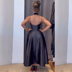 Elegant Elegant V neck Brace High Waist Slimming A Line Dress