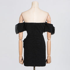 Socialite Stitching High Grade Floral Tube Dress