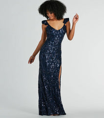 Sequined Dress All Matching Maxi Dress