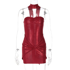 Night Show V neck Low Cut Pure Want Tube Top Slimming Slim Sheath