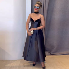 Elegant Elegant V neck Brace High Waist Slimming A Line Dress