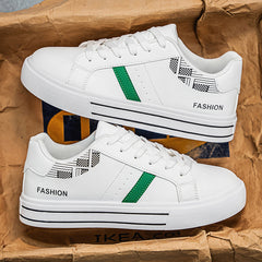 Thick-Soled And Comfortable White Sneakers