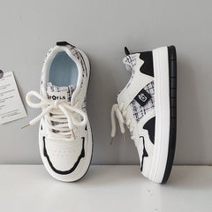 Vielseitige Sneakers mit Thousand Bird Grid-Design für Studenten