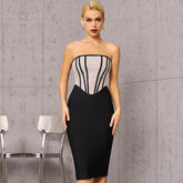 Sleeveless Wrapped Chest Black Maxi Dress Solid Color Dress Elegant Red Carpet Evening Party Evening Dress