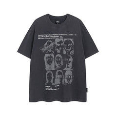 Creative Rock Short-Sleeved T-Shirt