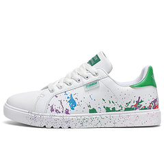 Graffiti Ultra-Light Skateboarding Shoes And White Sneakers
