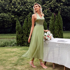 V neck Strap Fresh Dress Photography Gown Dress