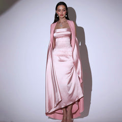 Fall Type Hip Socialite Elegant Slim Fit Dress Tube Top