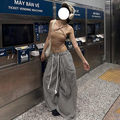 Solid Color Slim Street Tank Top