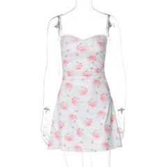 Fresh Sweet Stitching Lace Beach Floral Princess