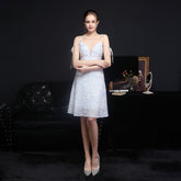 Cocktail Evening Colorful Sequin Short Dress Party Gathering Small Dress Fairy