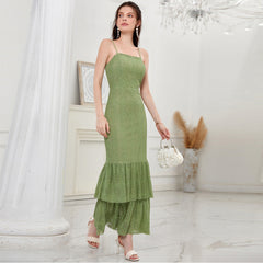 Party Party Strap Fishtail Dress