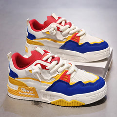 Skateboard Shoes Non Slip Durable Lace Up Sneakers