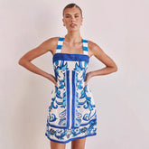 Cami Dress Printed Suspender