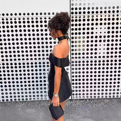 Slimming Floral Tube Top Bandage One Piece Dress Short Bandage