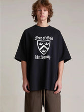 Shield Casual Loose Short-Sleeved T-Shirt