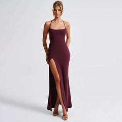 Eleganter, schmaler Riemen mit Schlitz – Basic