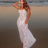 Lace Transparent Sling Dress High-Grade Beach Party Sexy