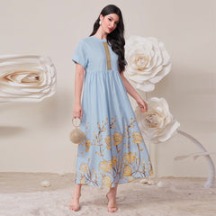 Elegant Casual Dress Robe