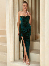 Elegant Sleeveless High Waist Party Annual Party Party Evening Dress Yama
