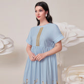 Elegant Casual Dress Robe