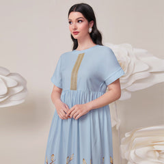 Elegant Casual Dress Robe