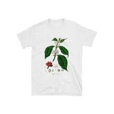 Übergroßes T-Shirt mit botanischem Muster