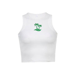 Palm Bay Embroidered Top