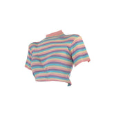 Pastel Sweetz Ribbed Top