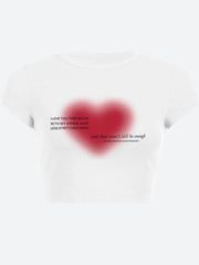 Rosa Herz Aura T-Shirt