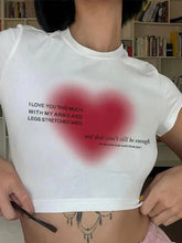 Rosa Herz Aura T-Shirt