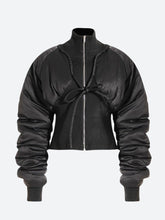 Puffer-Cordjacke mit Reißverschluss